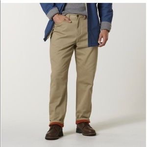 Like New Outdoor Life Men's Lined Pants size 34/32